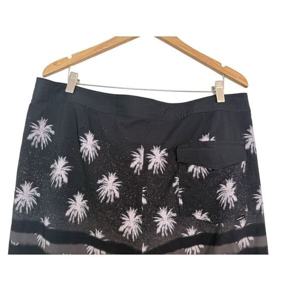 O’Neill Men’s Hyperfreak Heat Block Striped Black Gray Swim Boardshorts 42 - Picture 14 of 15